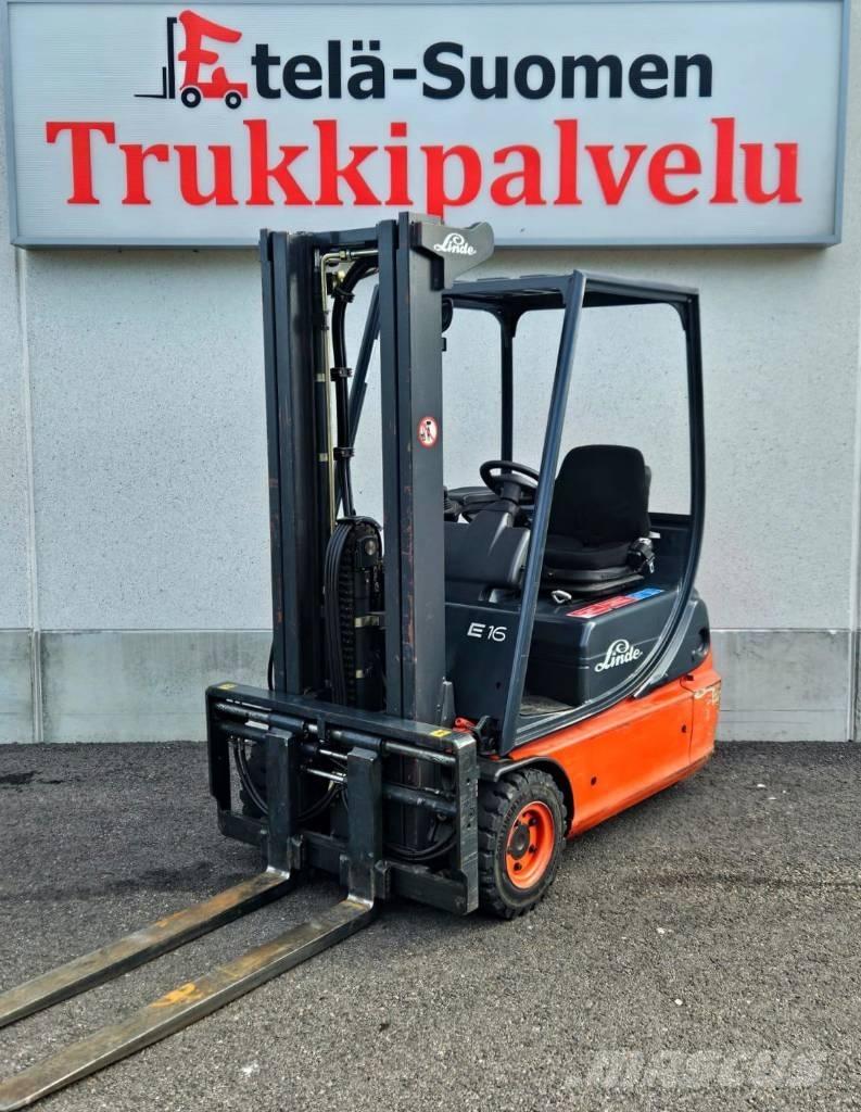 Linde E 16 C-02 Empilhadores eléctricos