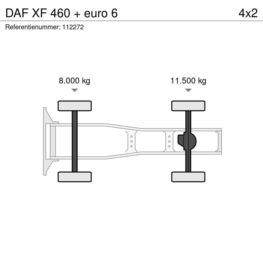 DAF XF 460 + euro 6 Tractores (camiões)