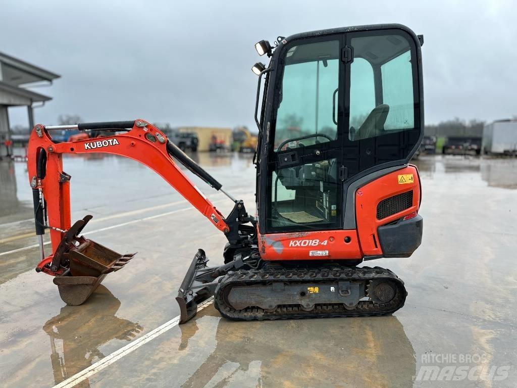 Kubota KX 018-4 Mini Escavadoras <7t
