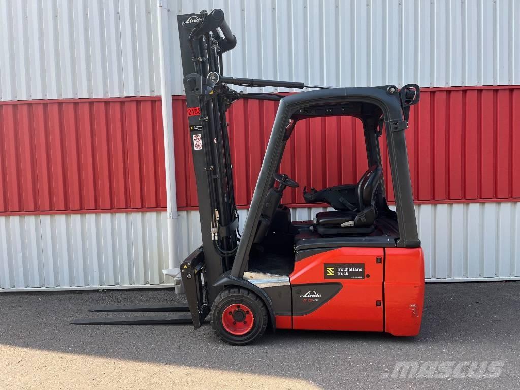 Linde E 16 C-02 Empilhadores eléctricos