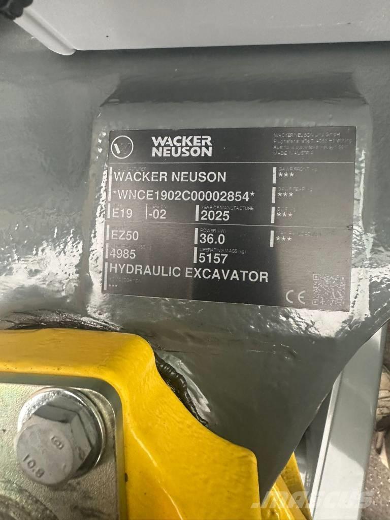 Wacker Neuson EZ 50 Mini Escavadoras <7t