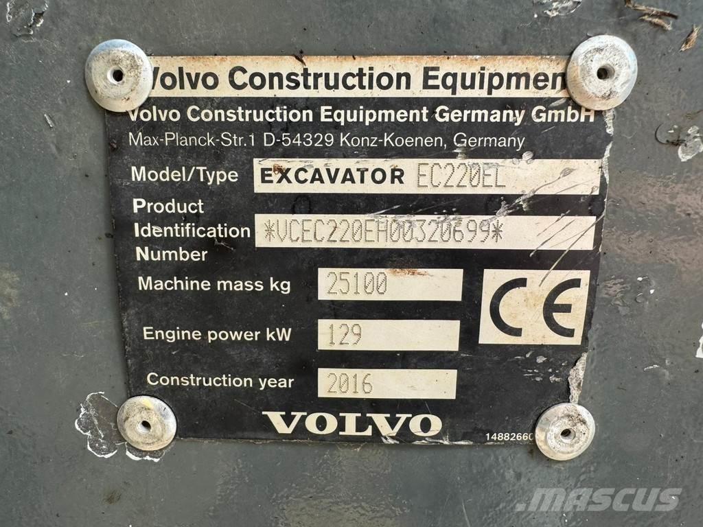Volvo EC220EL Escavadoras de rastos