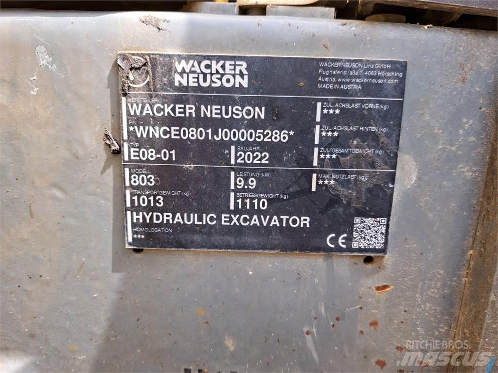 Wacker Neuson 803 Escavadoras de rastos