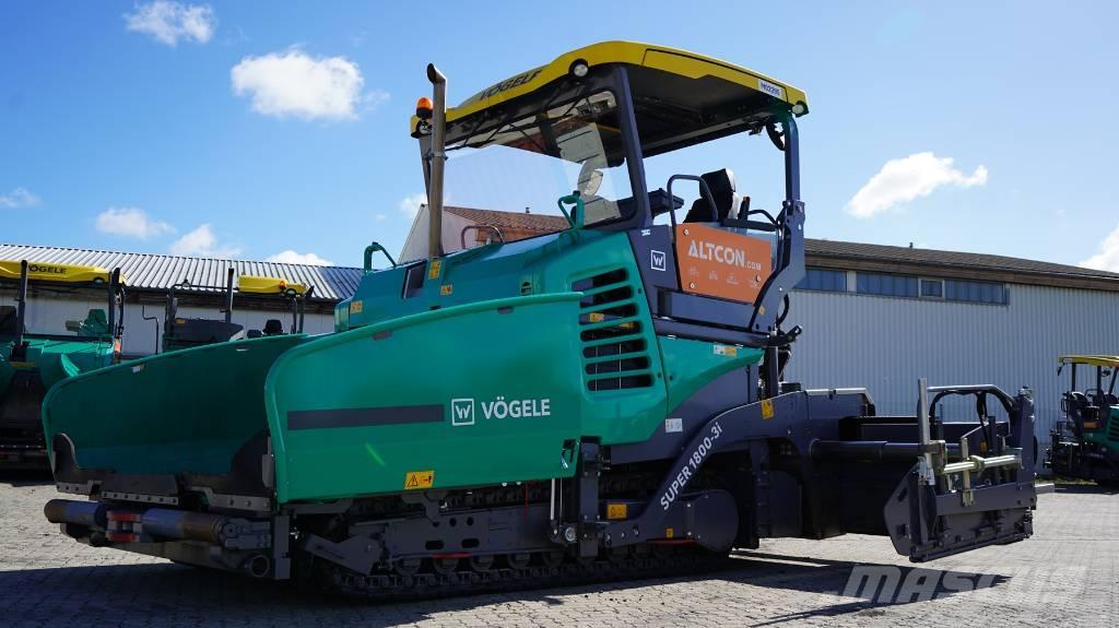 Vögele SUPER 1800-3I Pavimentadoras de asfalto