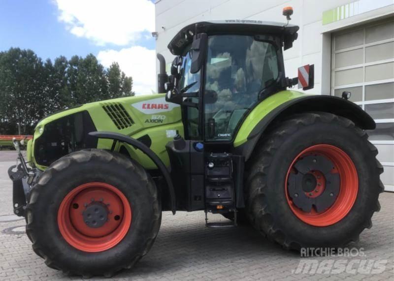 CLAAS AXION 870 Tratores Agrícolas usados