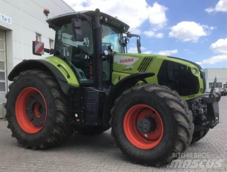 CLAAS AXION 870 Tratores Agrícolas usados