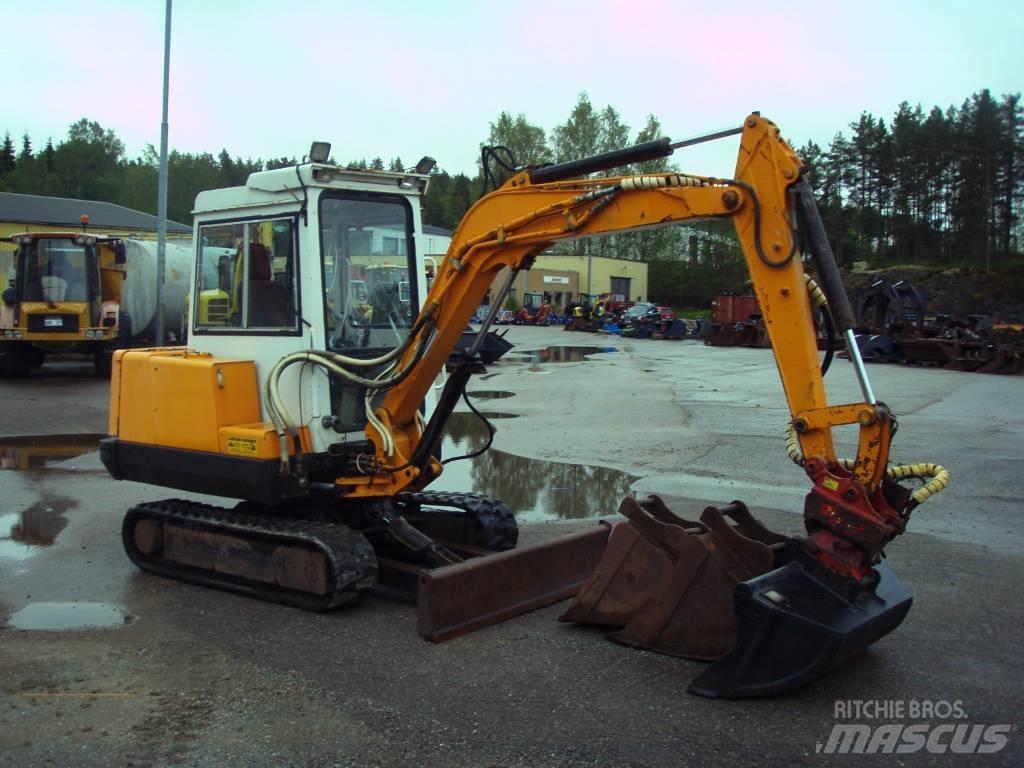 Hanix N 350-2 Mini Escavadoras <7t