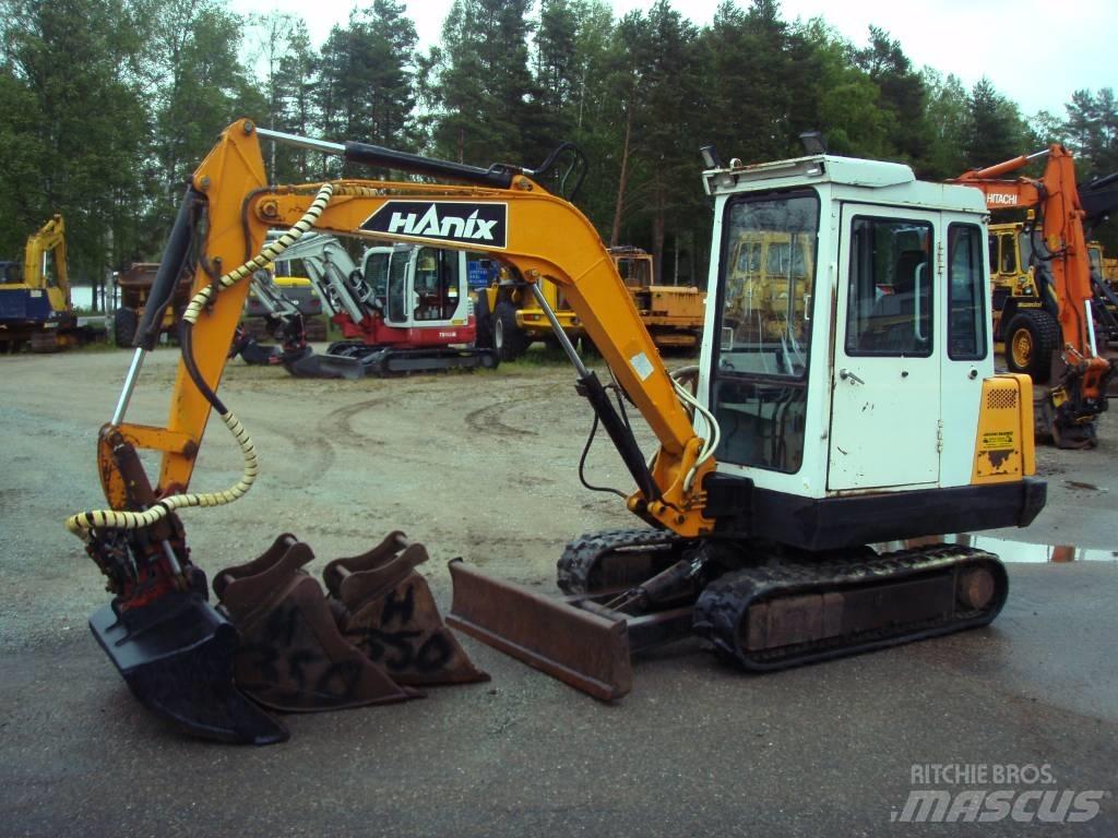 Hanix N 350-2 Mini Escavadoras <7t