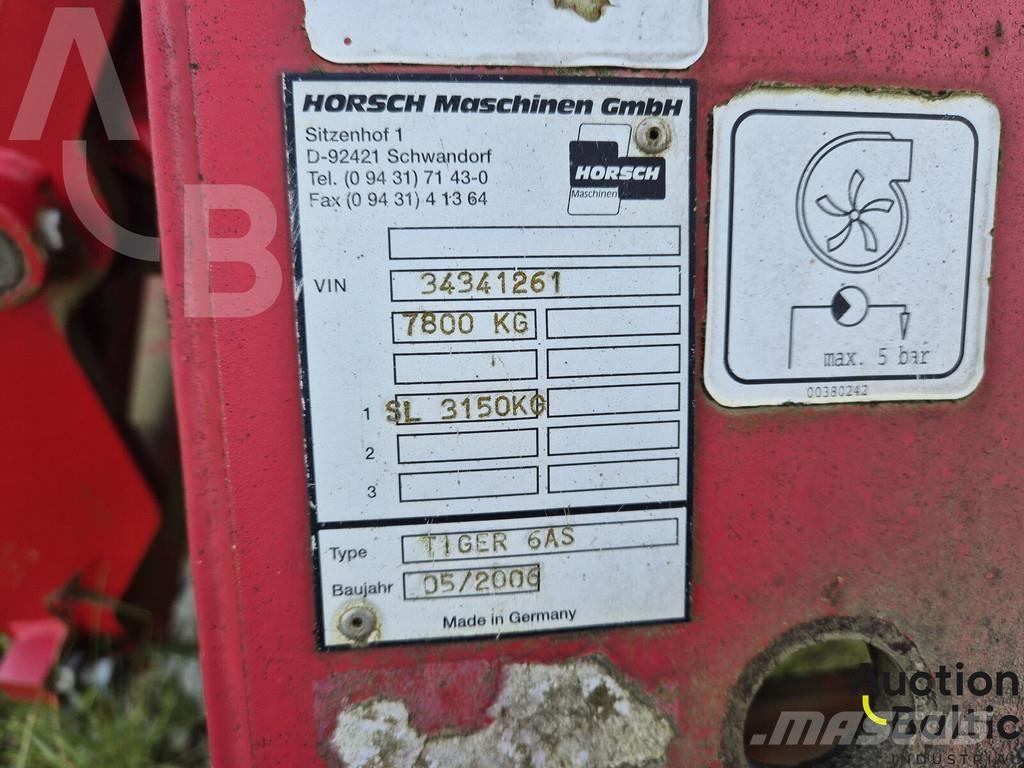 Horsch Tiger 6 AS Cultivadoras