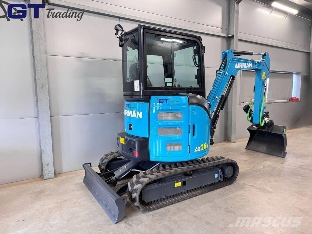 Airman AX 26 U-7 Mini Escavadoras <7t