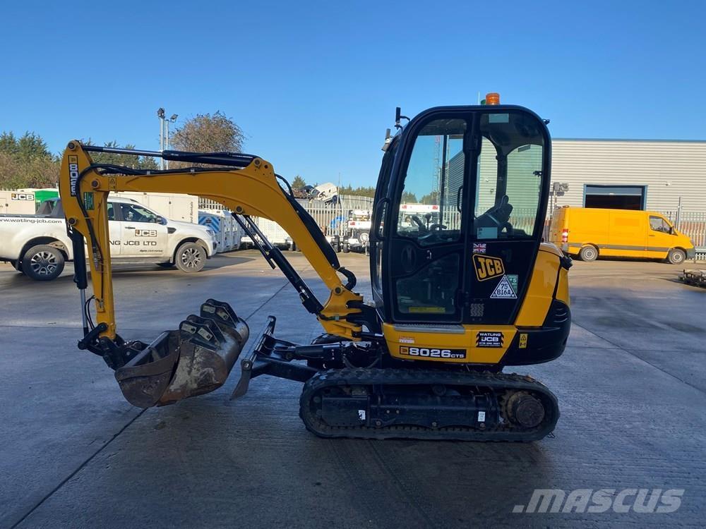 JCB 8026 Mini Escavadoras <7t