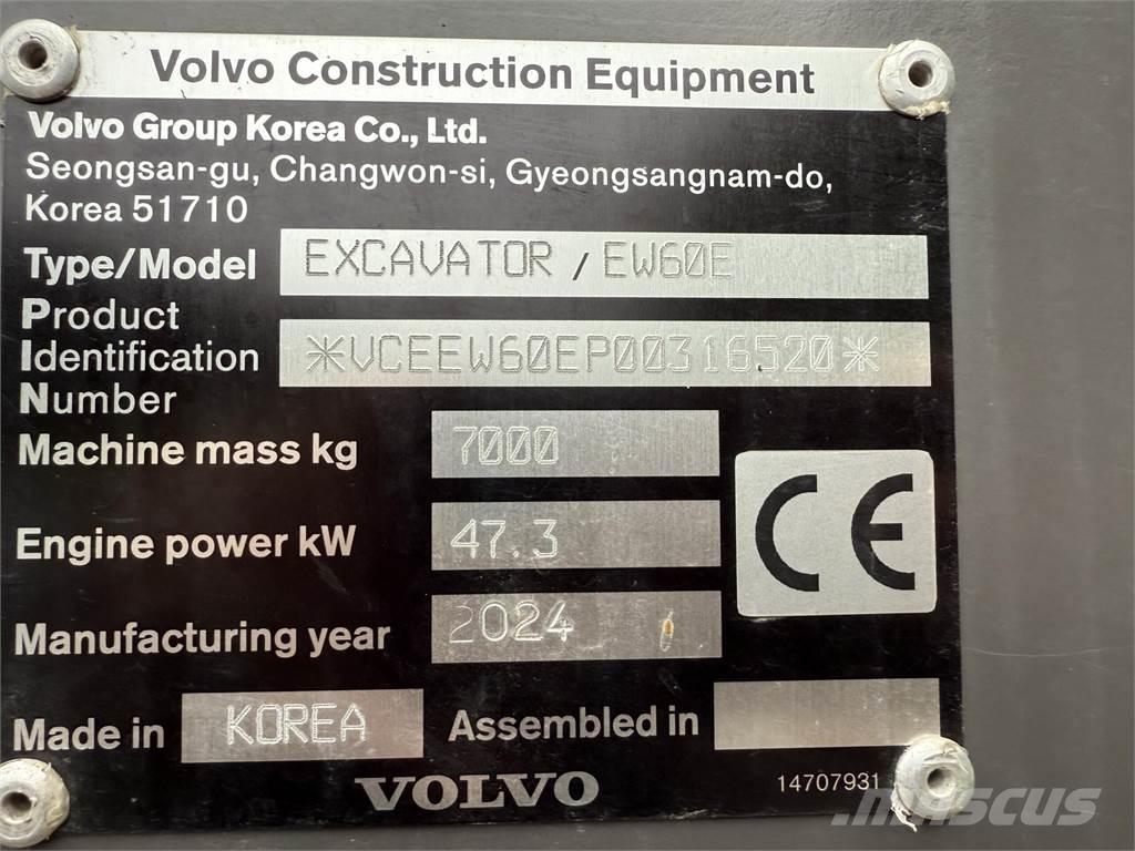 Volvo EW60 E Escavadoras de rodas