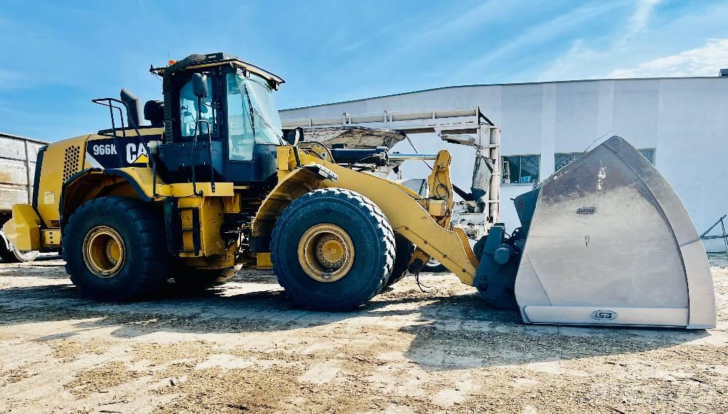 CAT 966K Pás carregadoras de rodas
