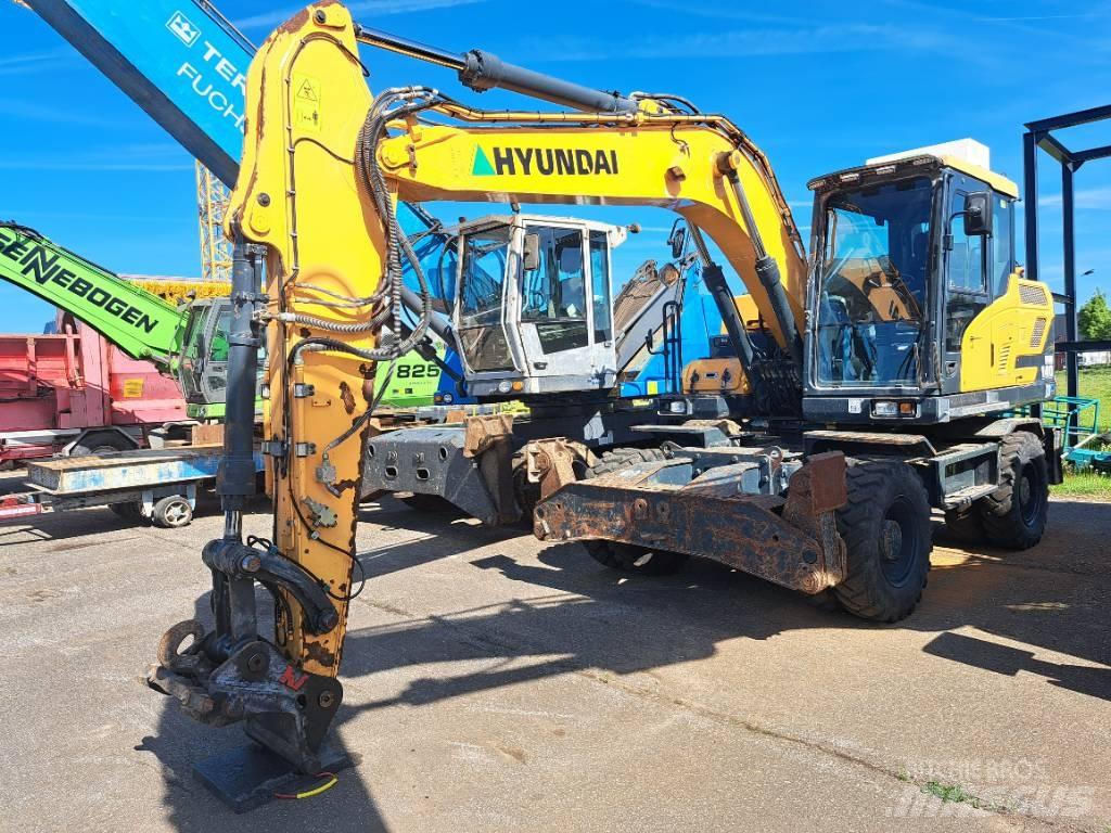 Hyundai HW140 Escavadoras de rodas