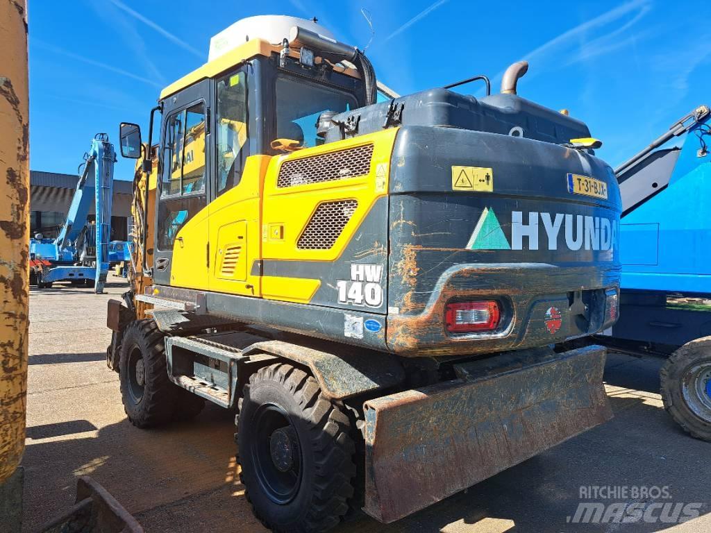 Hyundai HW140 Escavadoras de rodas
