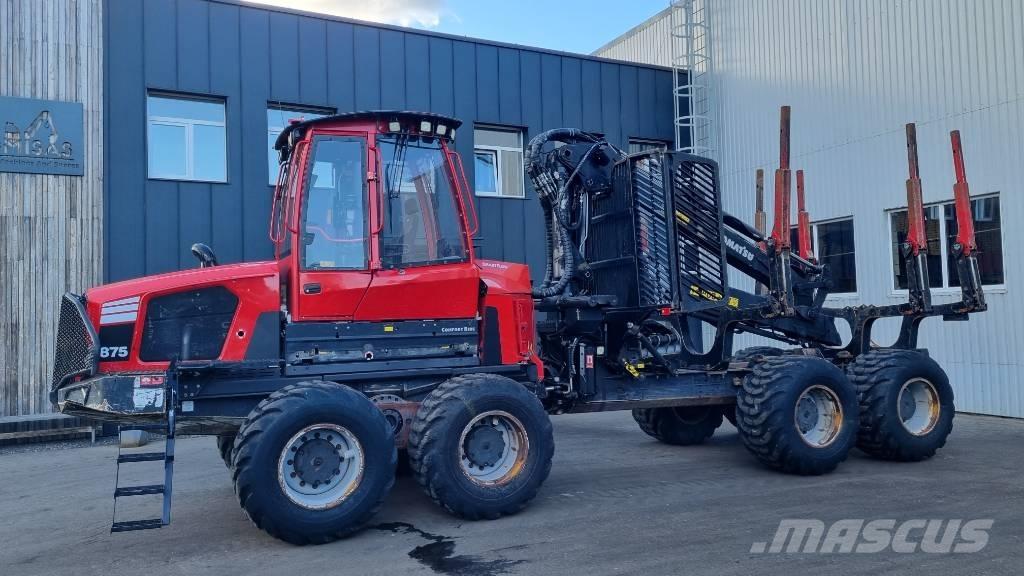 Komatsu 875 Forwarders florestais