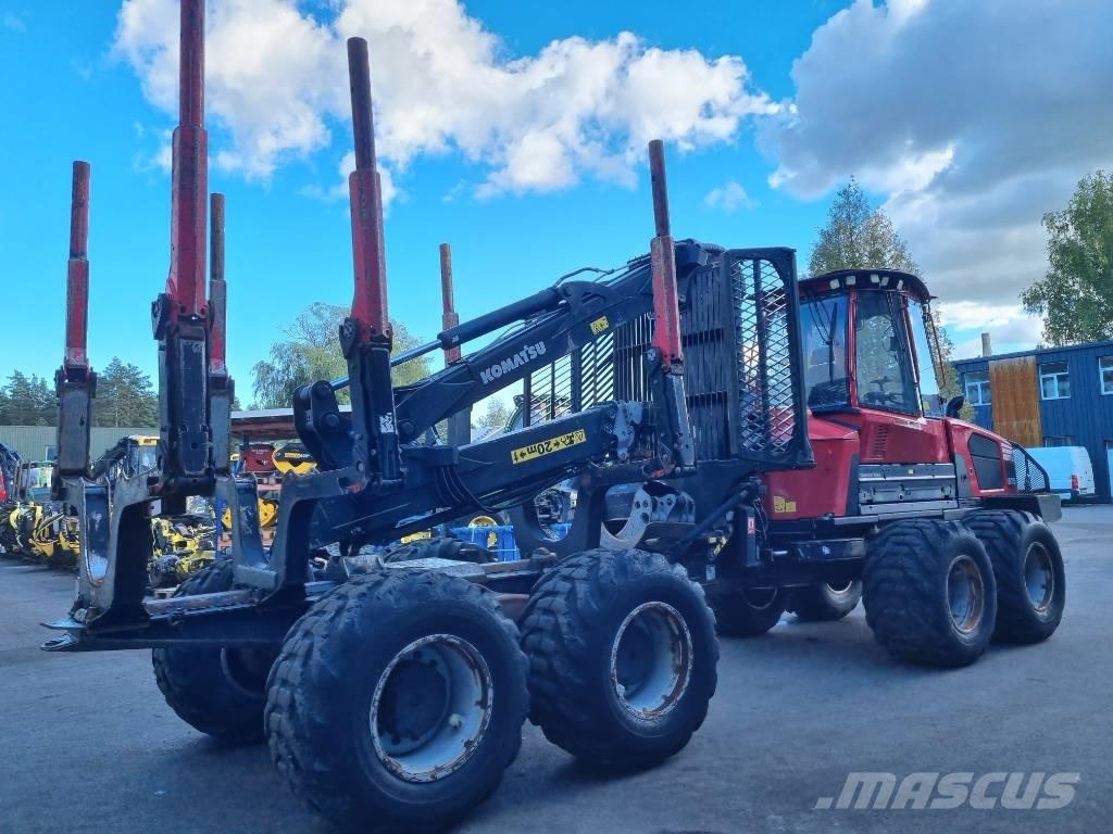 Komatsu 875 Forwarders florestais
