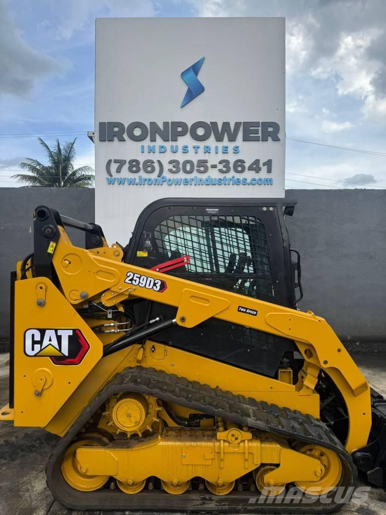 CAT 259 D3 Carregadoras de direcção deslizante