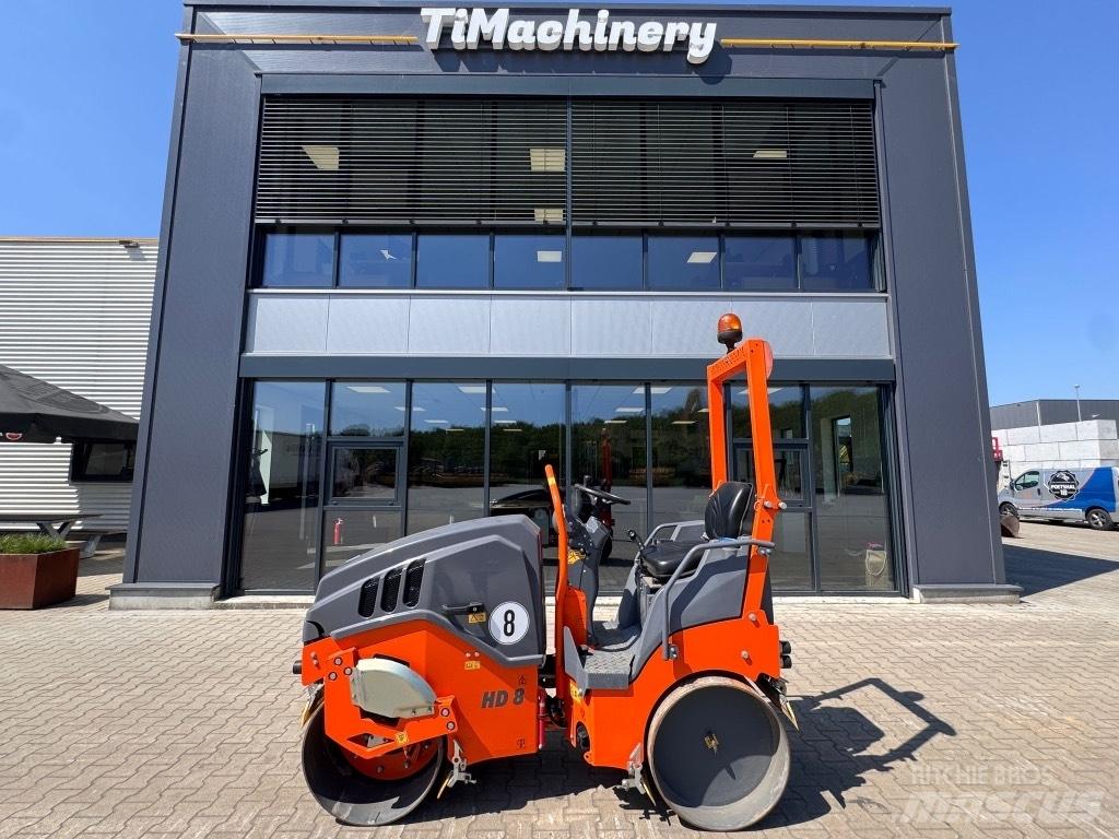 Hamm HD 8 VV Cilindros Compactadores tandem