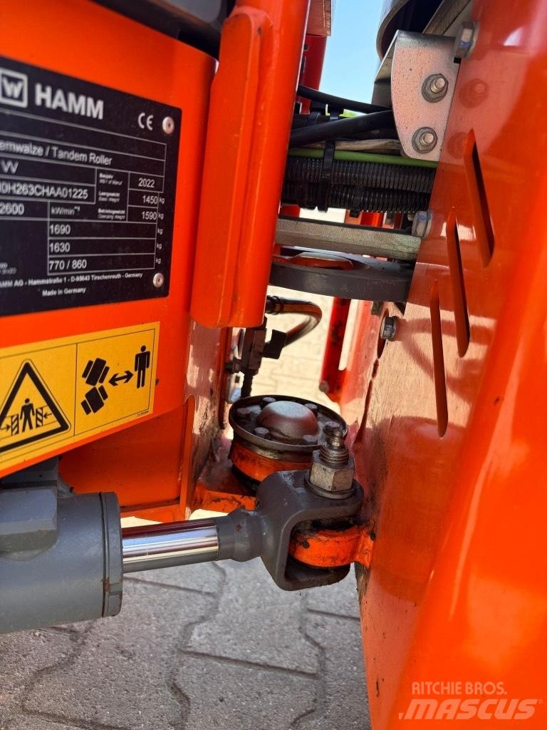 Hamm HD 8 VV Cilindros Compactadores tandem