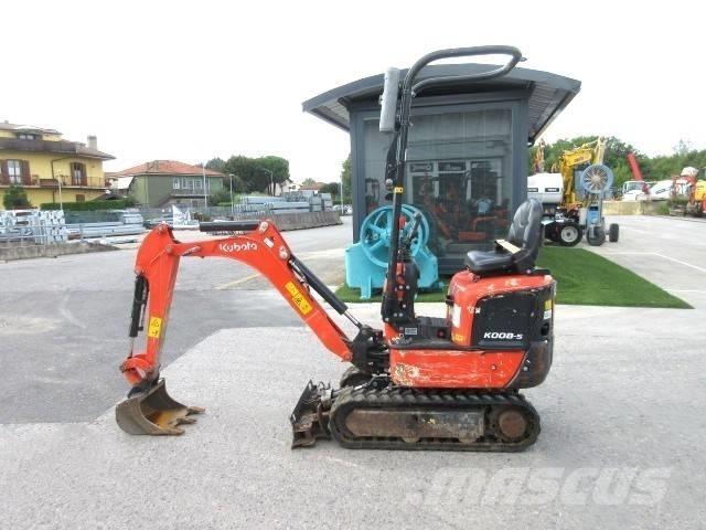 Kubota K 008-5 Mini Escavadoras <7t