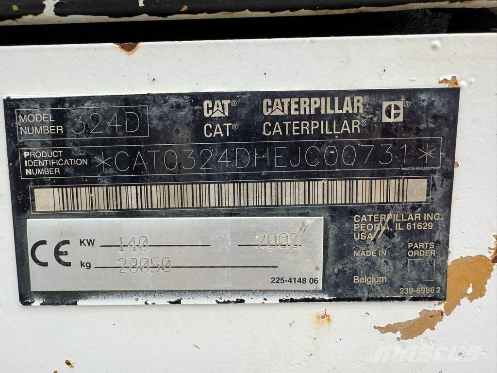 CAT 324DLN Escavadoras de rastos