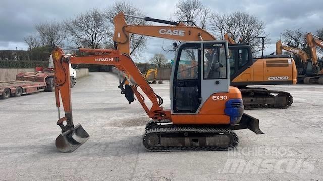 Hitachi EX 30 Mini Escavadoras <7t