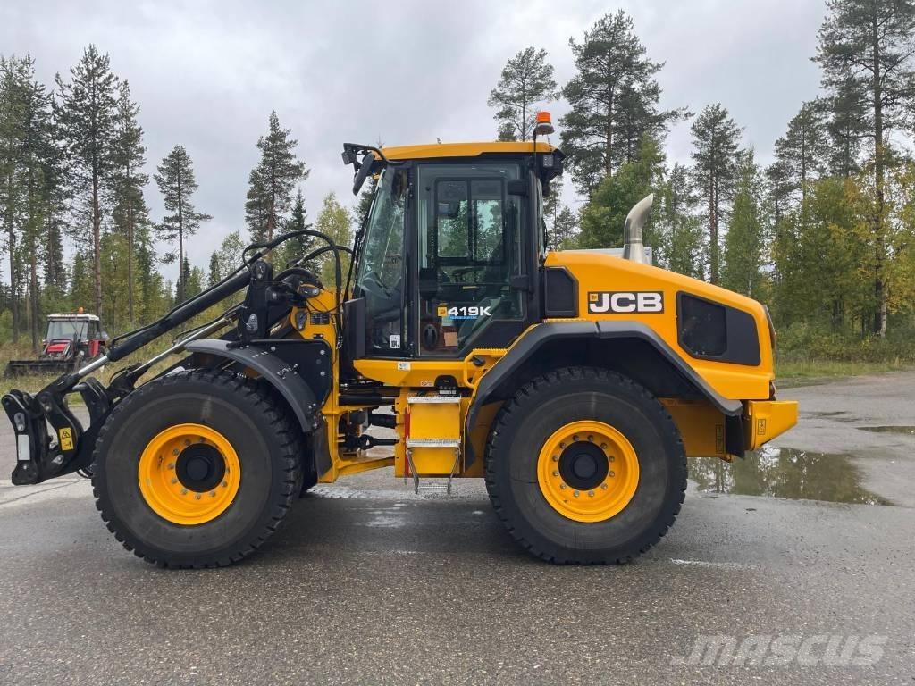 JCB 419 K Pás carregadoras de rodas