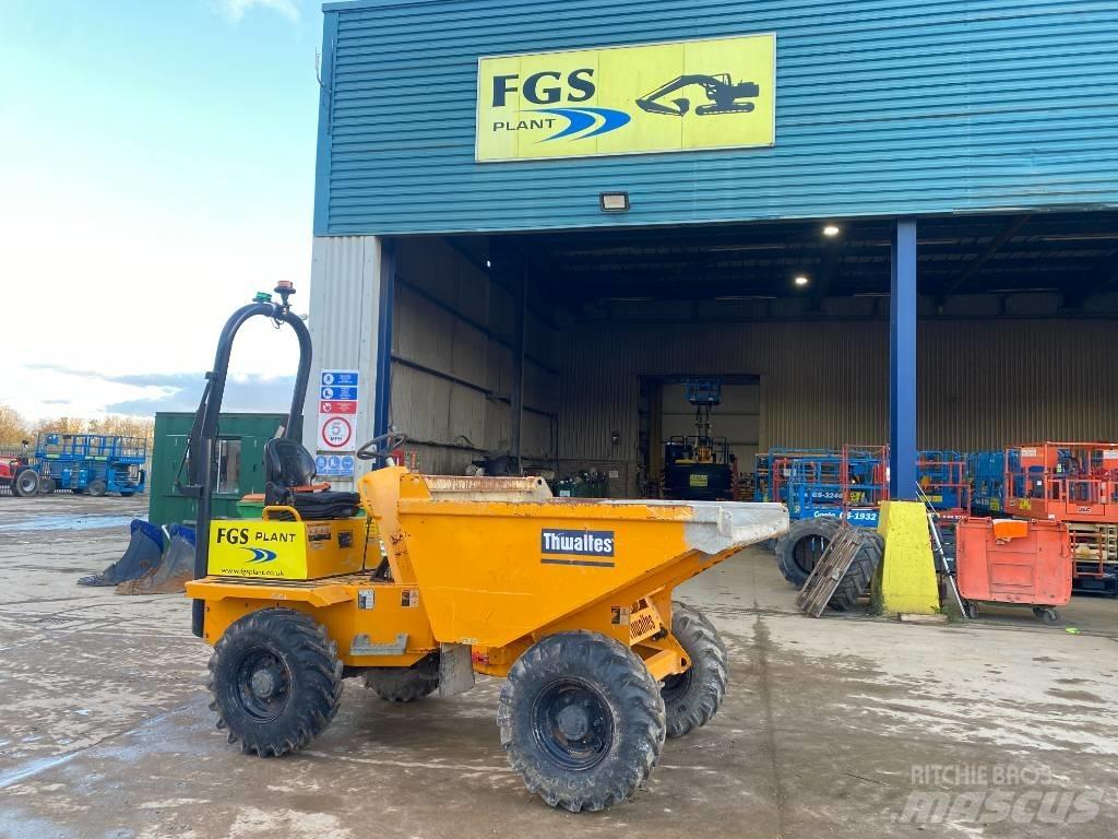 Thwaites 3 tonne Dumpers de obras