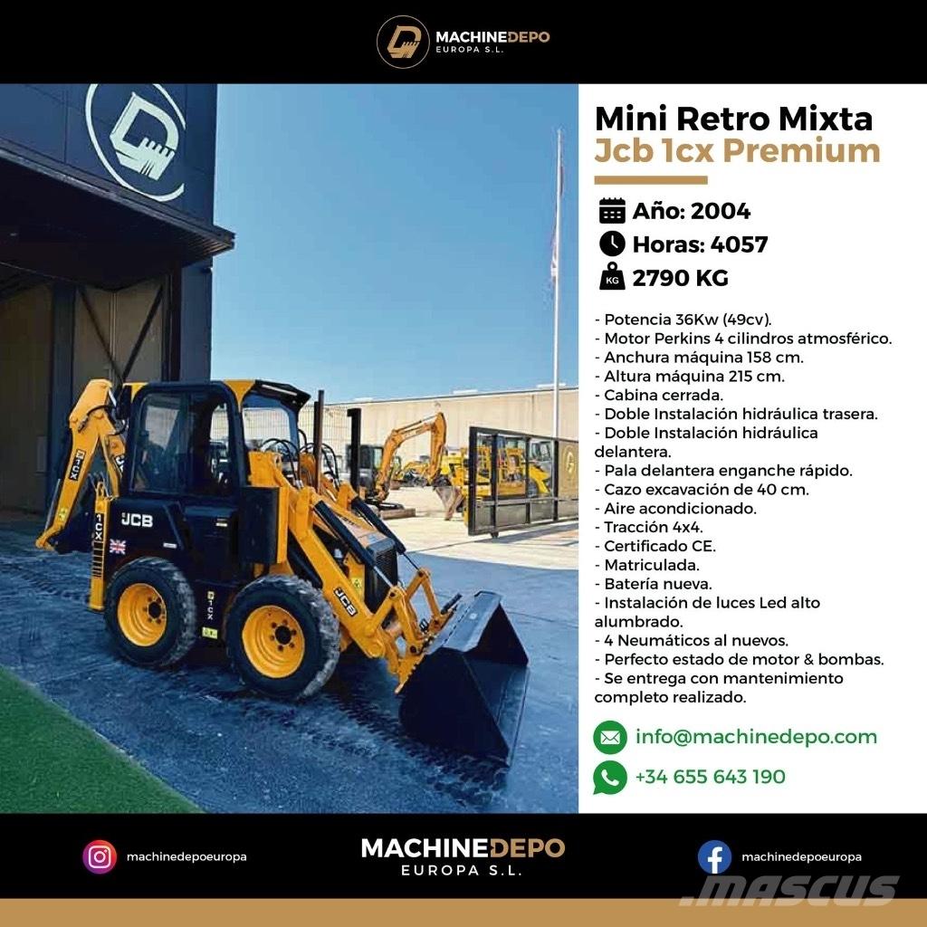 JCB 1 CX Retroescavadoras