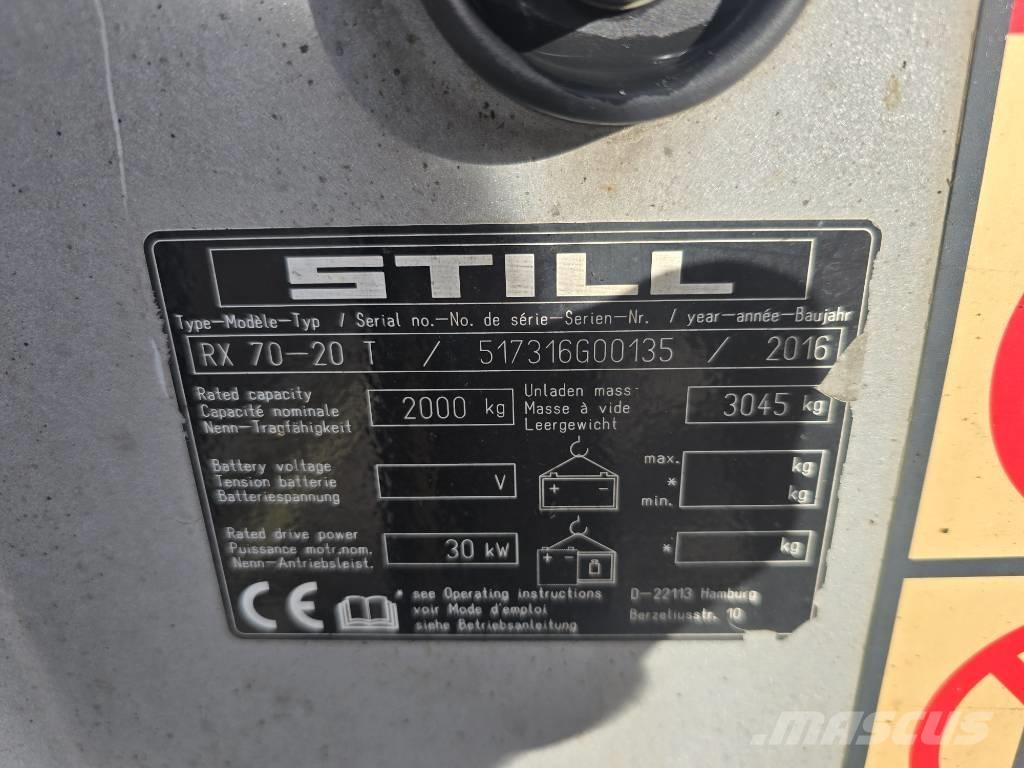 Still RX 70-20 Empilhadores a gás