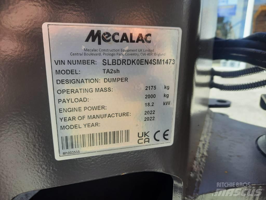 Mecalac TA2SH Dumpers de obras