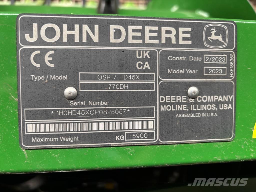 John Deere X9 1000 Ceifeiras debulhadoras