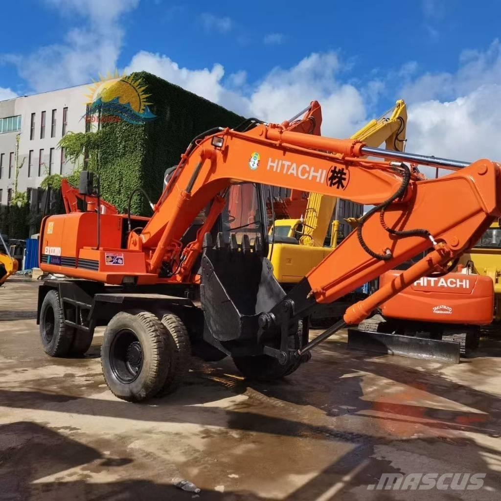 Hitachi EX 100 W D Escavadoras de rodas
