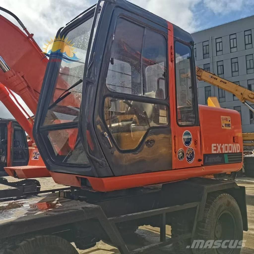 Hitachi EX 100 W D Escavadoras de rodas