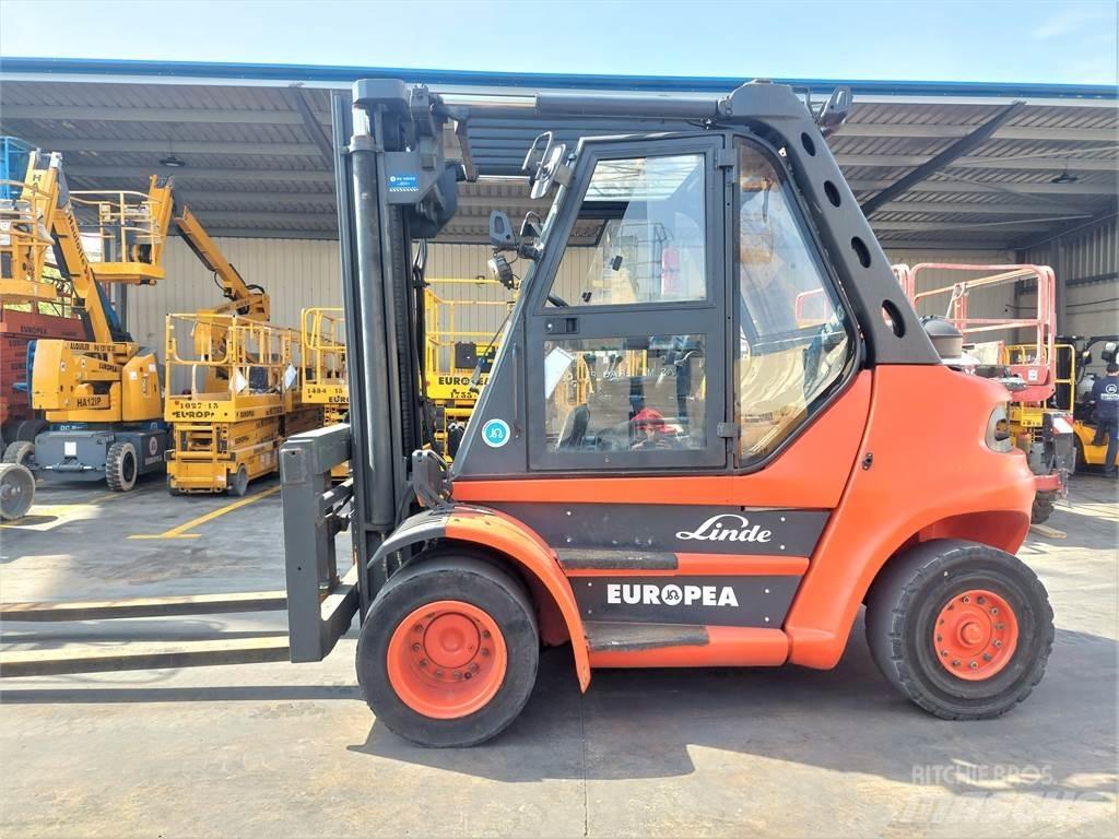 Linde H80D 03 Empilhadores Diesel