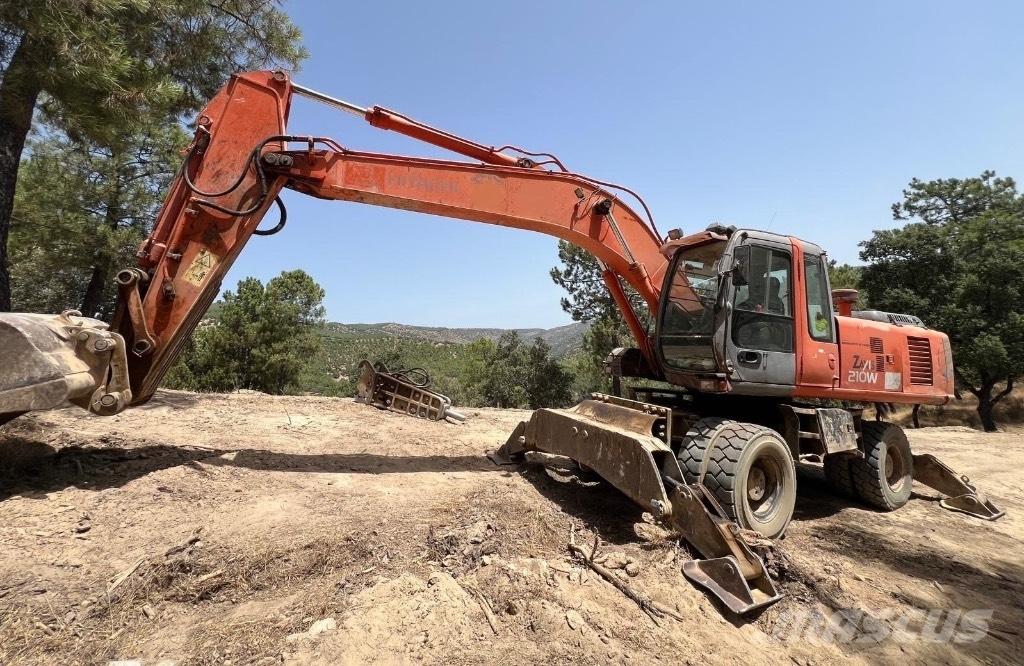 Hitachi ZX 210 W Escavadoras de rodas