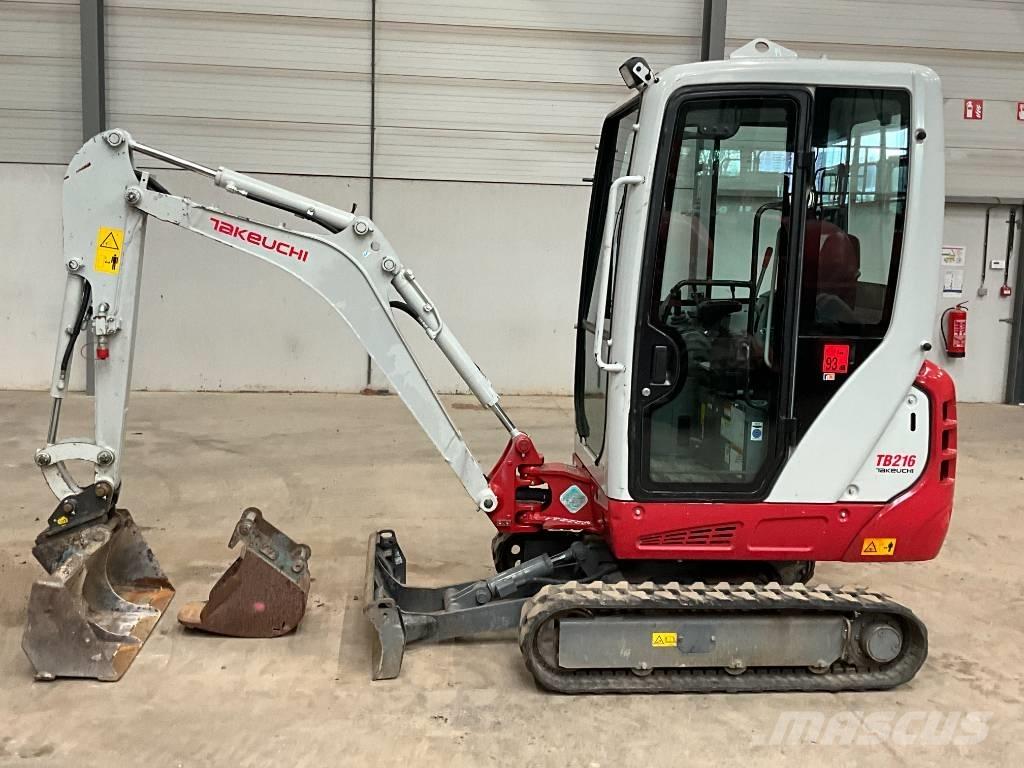 Takeuchi TB 216 Mini Escavadoras <7t