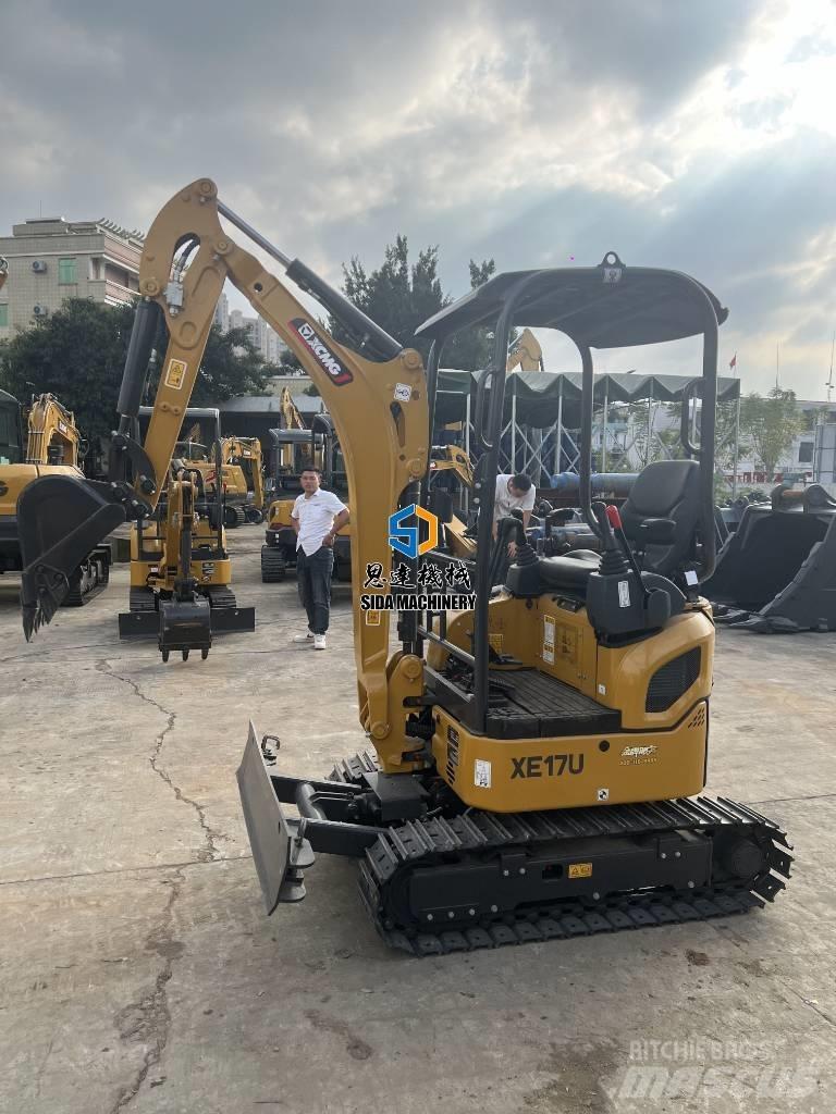 XCMG XE 17 U Mini Escavadoras <7t