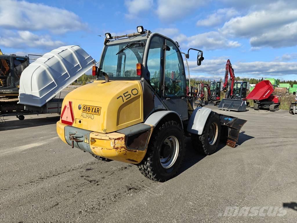 Kramer-allrad 750 Pás carregadoras de rodas