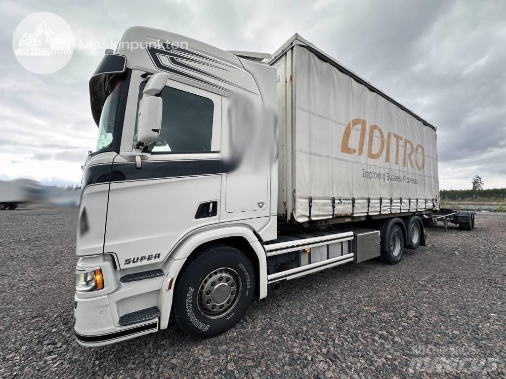 Scania R 580 Camiões porta-contentores