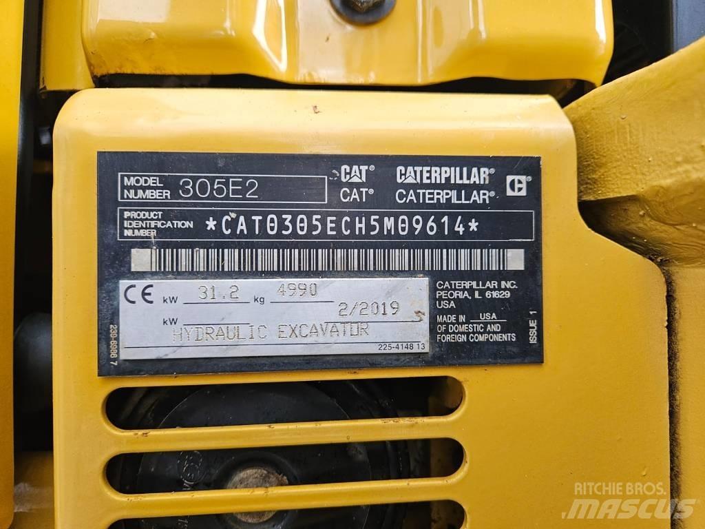 CAT 305 E2 Mini Escavadoras <7t