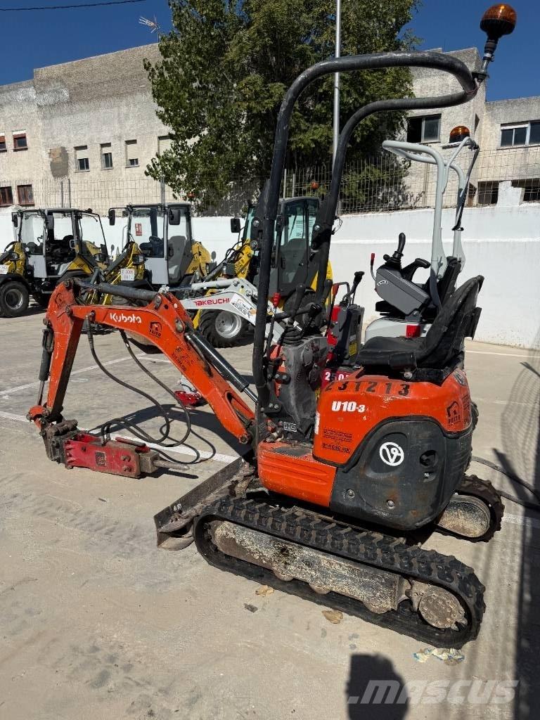 Kubota U 10-3 Mini Escavadoras <7t