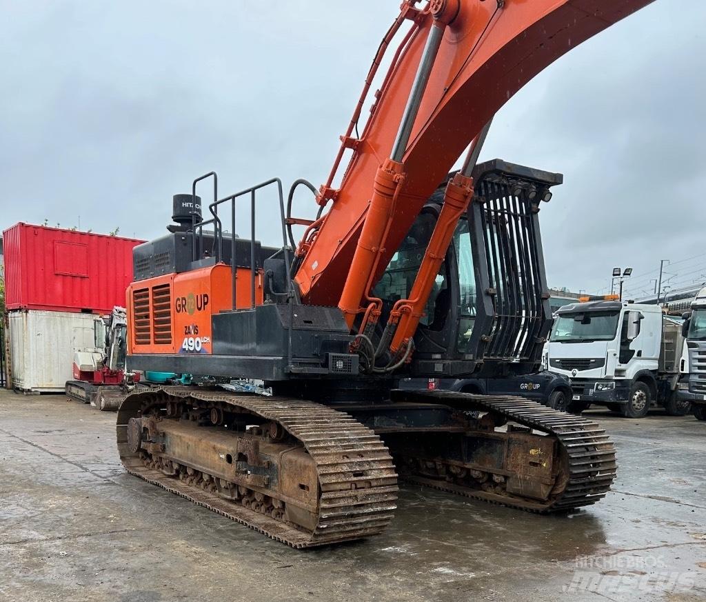 Hitachi 490 Escavadoras de rastos