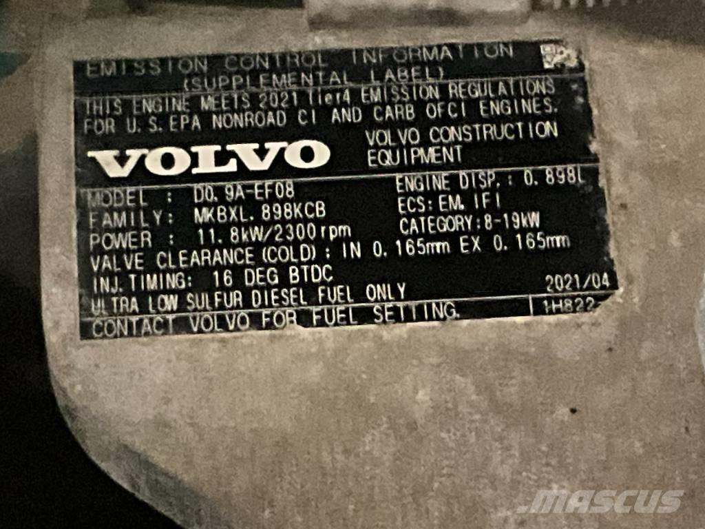 Volvo EC 18 E Mini Escavadoras <7t