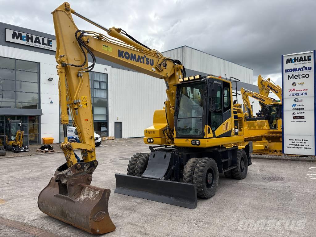 Komatsu PW148-11 Escavadoras de rodas