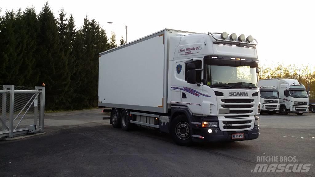 Scania R500 6x2 Camiões de caixa fechada
