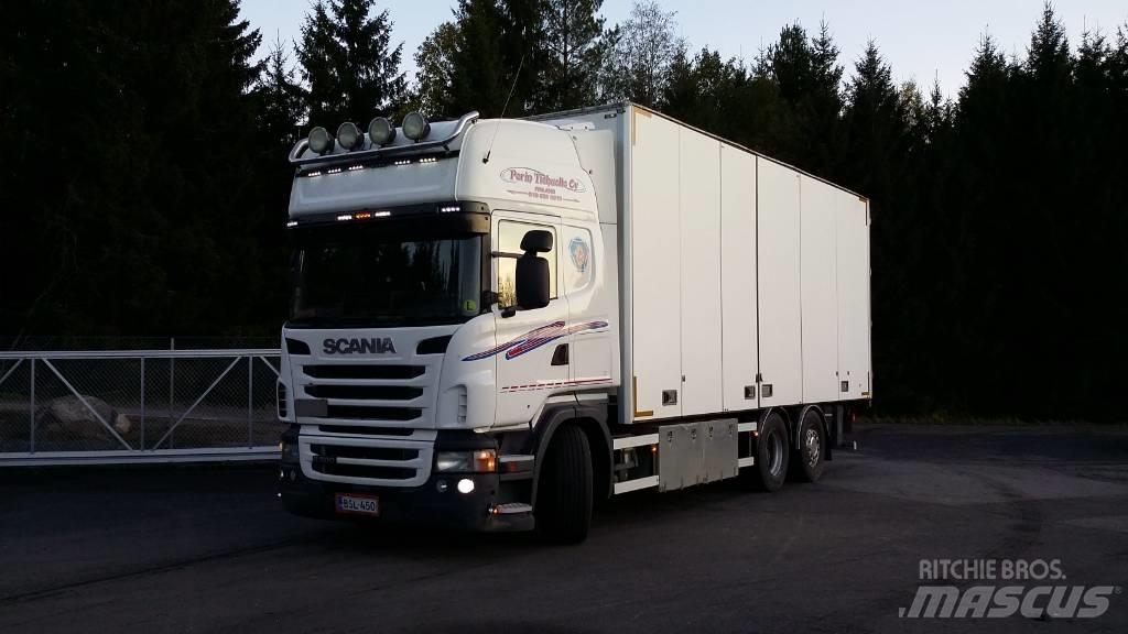 Scania R500 6x2 Camiões de caixa fechada