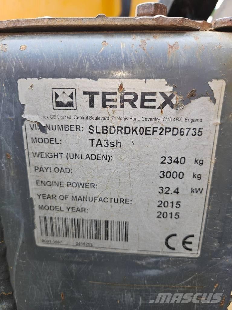Terex TA 3SH Dumpers de obras