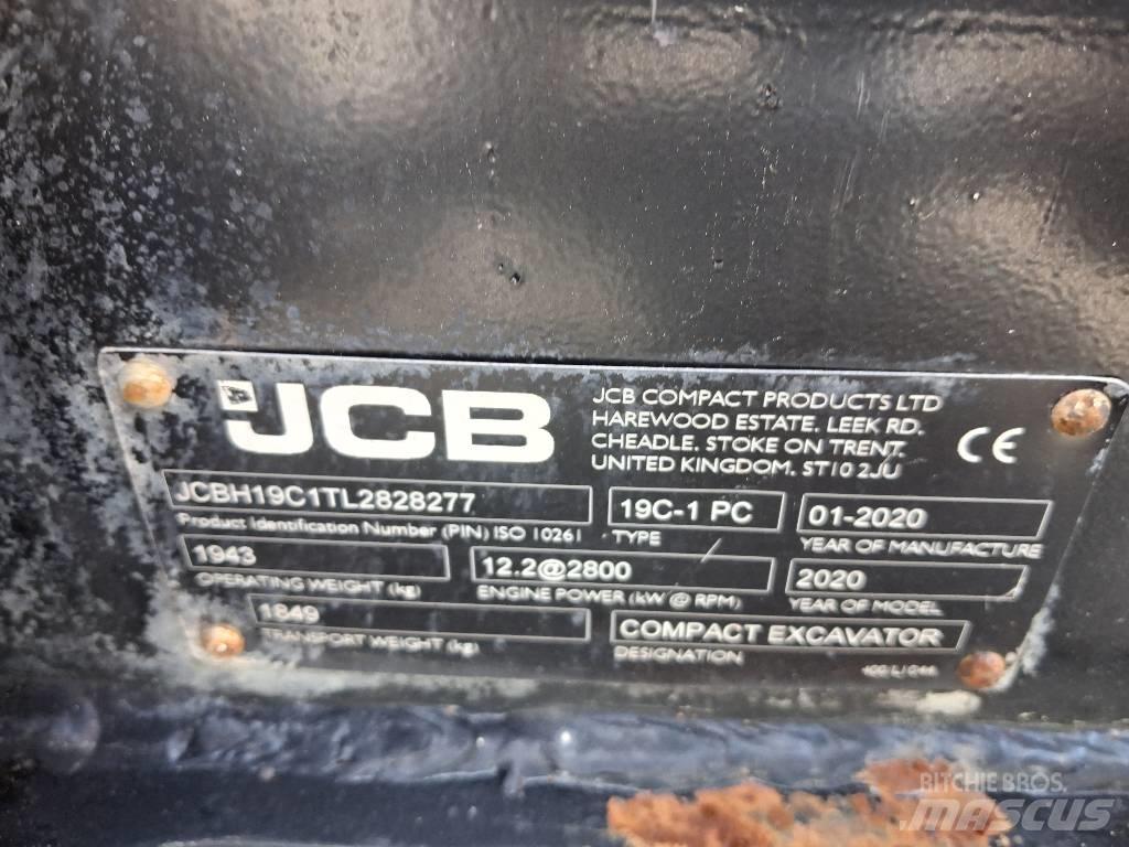 JCB 19 C-1 Mini Escavadoras <7t